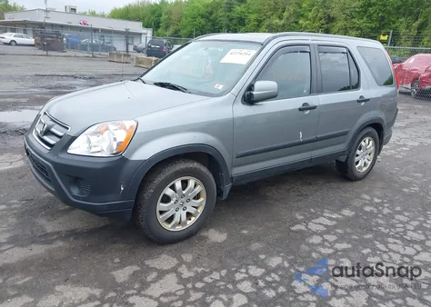 2006 Honda Cr-V Ex из США, поврежденный, VIN SHSRD77816U421213